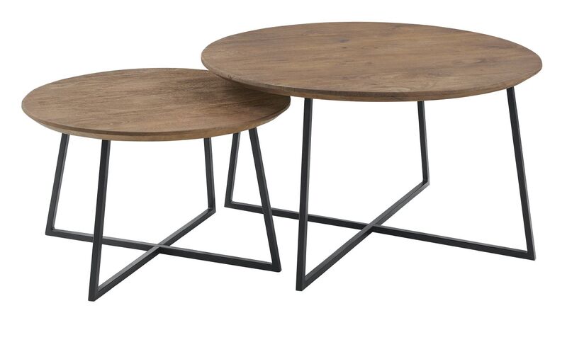 Bentato - Salontafel set van 2 - Mango brown