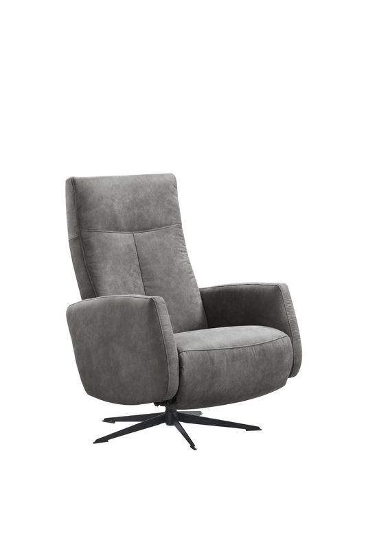 Ponti relaxfauteuil stof jeep 2862-antraciet